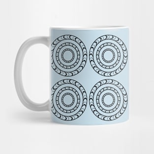 Optical Illusion Circles Mug